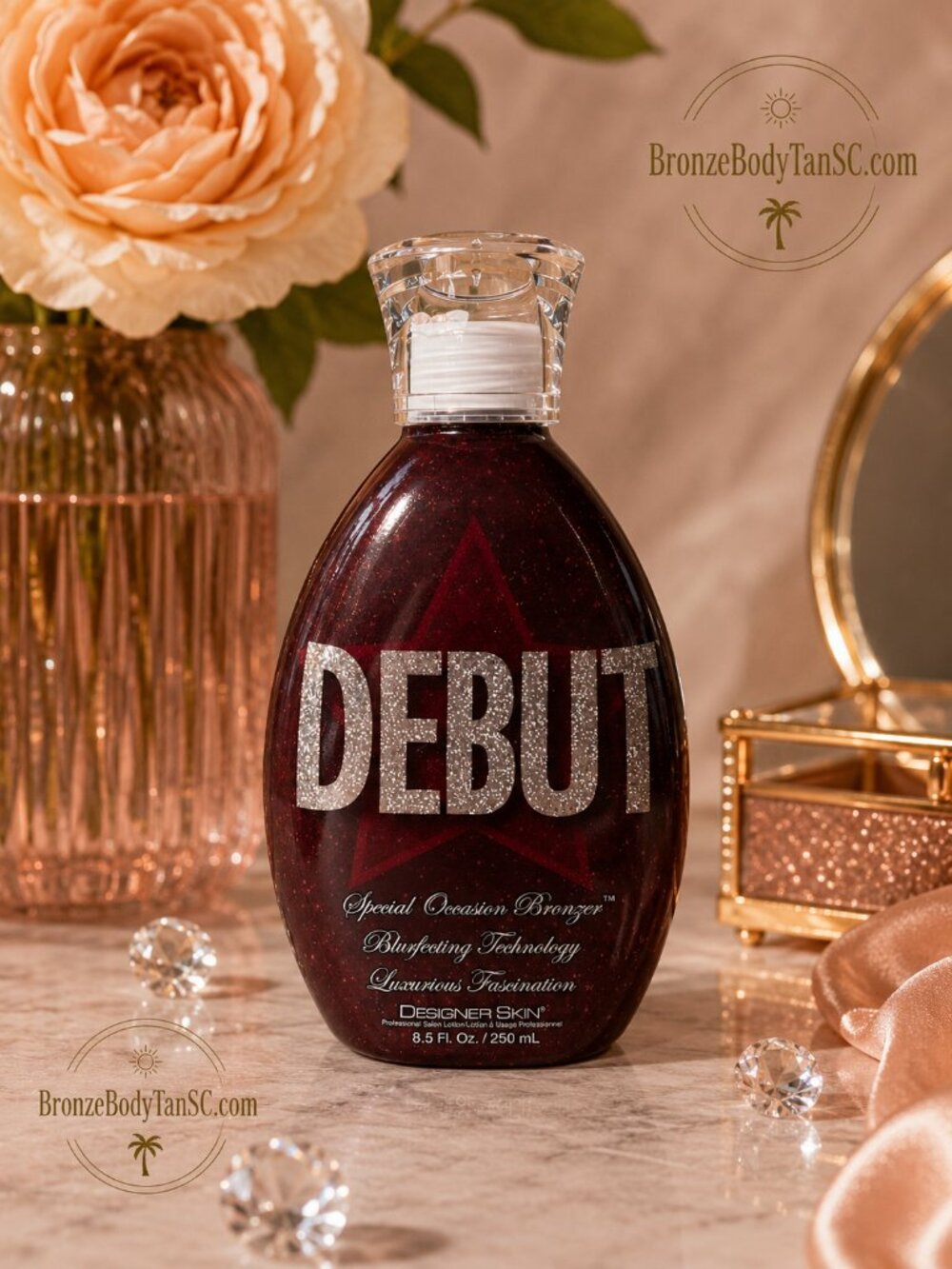 ☀️ Debut ☀️ Special Occasion Bronzer Tanning Lotion - Designer Skin - 8.5 oz